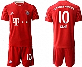 2020-21 Bayern Munich 10 SANE Home Soccer Jersey,baseball caps,new era cap wholesale,wholesale hats